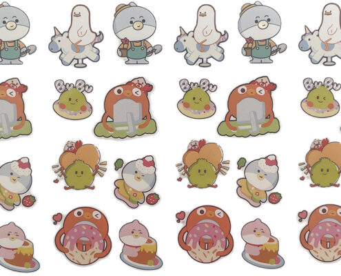 Custom Cartoon Stickers