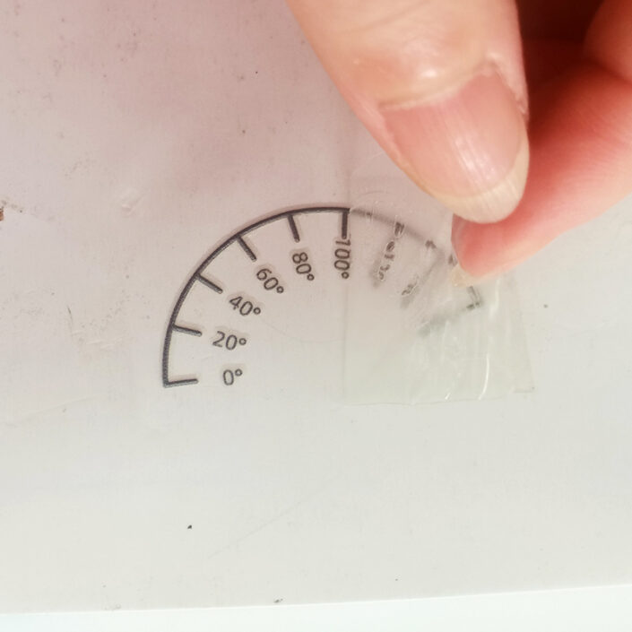 High quality decorative transfer labels