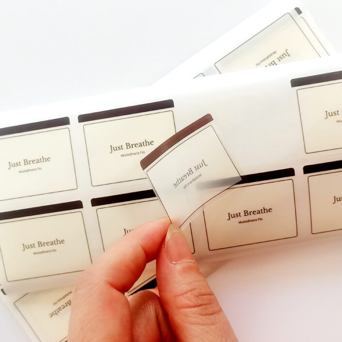 Metallic Cosmetic Labels