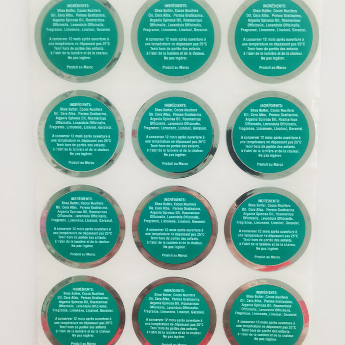 Natural Cosmetic Labels