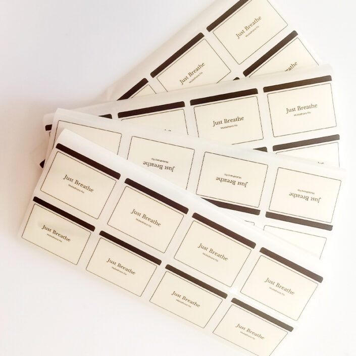 Startup Cosmetic Labels