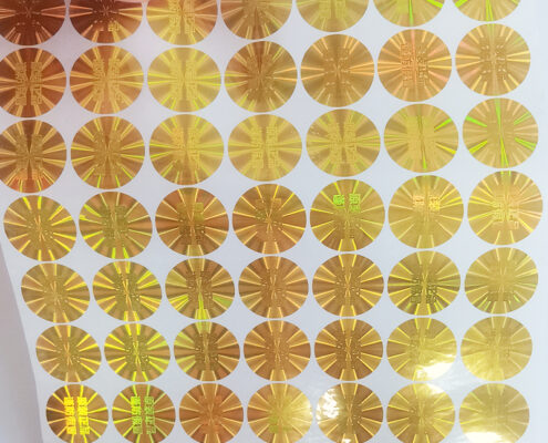 anti counterfeit holographic stickers