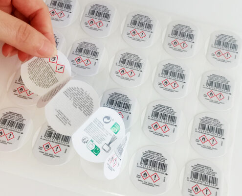 medicine booklet labels