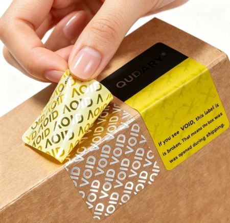 yellow-void-tamper-evident-label-peel-test